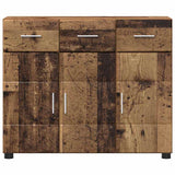 Sideboard FLORIN Old Wood 88.5 x 30.5 x 73 cm Engineered Wood 880319