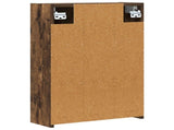 Bathroom Mirror Cabinet Smoked Oak 43 x 16 x 62.5 cm 889139