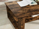 Coffee Table Smoked Oak 64 x 54 x 44 cm Engineered Wood 8000144