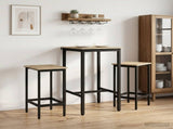 Bar Stool 2 pcs Sonoma Oak 40 x 32 x 64 cm Engineered Wood 8006130