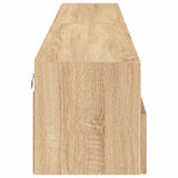 TV Wall Cabinets 2 pcs Sonoma Oak 100x30x30 cm Engineered Wood 836887