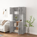 Highboard Concrete Grey Engineered Wood 3185355