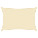 Sunshade Sail 160 g/m Cream 3.5x5 m HDPE 311187