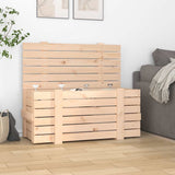 Storage Box 91x40.5x42 cm Solid Wood Pine 824998
