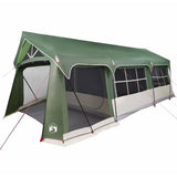 Family Tent Green and White 620 x 322 x 240 cm Polyester 4100697