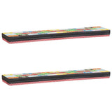 Wall Shelves Multicolour 100 x 20 x 6 cm Solid Mango Wood 4017576