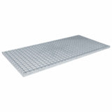 Grating Silver 100 x 50 x 2 cm Hot-Dip Galvanised Steel 42018657