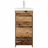 Bathroom Vanity with Sink Old Wood 42 x 40 x 84.5 cm 890726