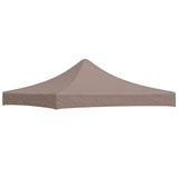 Party Tent Roof 3x3 m Taupe 270 g/m 315321