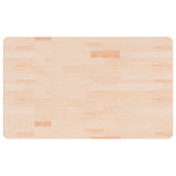 Bathroom Countertop 100x60x2,5cm Untreated Solid Wood 342941