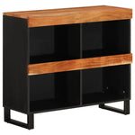 Side Cabinet 85x33x75 cm Solid Wood Acacia 352898