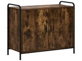 Sideboard Smoked Oak 73 x 33 x 81 cm Engineered Wood 8013814