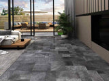 Flooring Planks 5.11 m 55 pcs PVC Wood structure grey 42046314