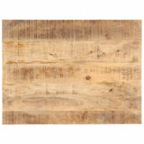 Table Top Solid Mango Wood 25-27 mm 80x70 cm 286028