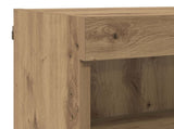 TV Wall Unit Wall-mounted 6 pcs Artisan Oak Engineered Wood 3402930