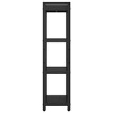 Bookshelf Black Oak 40 x 30 x 119 cm Engineered Wood 868359