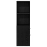 Bathroom Furniture Set Wall-mounted Black Oak 22 x 41 x 135 cm 871653