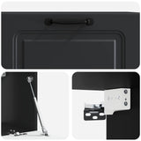 Wall-Mounted TV Cabinet Black 78.5 x 31 x 30 cm Engineered Wood 899396