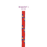 Boat Rope Red 10 mm 500 m Polypropylene 152404