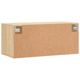 Wall Cabinet Sonoma Oak 80x36.5x35 cm Engineered Wood 830063