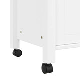 Kitchen Trolley MONZA 60x40x88.5 cm Solid Wood Pine 376099