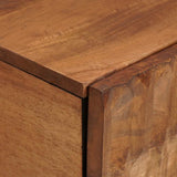 Coffee Table Brown 80 x 50 x 40 cm Solid Mango Wood 4017905