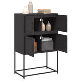 Sideboard Black 68.5x38.5x107 cm Steel 846482