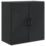 Wall-Mounted Cabinet Black 59 x 31 x 60 cm Engineered Wood 898576