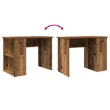 Desk Old Wood 100x55x75 cm Engineered Wood 855856