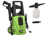 1800W High Pressure Washer, 150 Bar Pressure, 510 L/h Flow, High-Performance Portable Power Washer T3398P324016