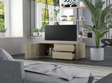 TV Cabinet Sonoma Oak 80x34x36 cm Engineered Wood 801853