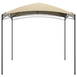 Gazebo 3x3x2.65 m Cream 180 g/m 313906