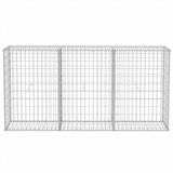 Gabion Basket Galvanised Steel 200x30x100 cm 142548