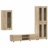 TV Cabinet Set FLORIN 3 pcs Sonoma Oak Engineered Wood 3397946