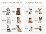 Dog Crate Furniture for Large Dogs, Double Dog Cage for Small Dogs T3398P349621