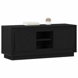 TV Cabinet Black Oak 102 x 35 x 45 cm Engineered Wood 881315