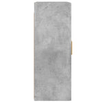 Wall Mounted Cabinets 2 pcs Concrete Grey Engineered Wood 3197876