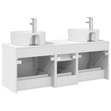 Bathroom Furniture Set 3 pcs White 49.5 x 44.5 x 65 cm 3405883