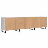 TV Cabinet Grey Sonoma 150x30x44.5 cm Engineered Wood 831306
