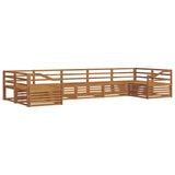 Outdoor Sofa Set 7 pcs Natural 3374074