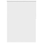 Roller Blind Blackout 140 x 230 cm White 240168