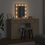 Dressing Table with Door Brown 50 x 41 x 135 cm Engineered Wood 3334256