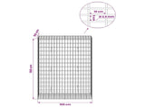 Gabion with 3.5 mm Wire and 5x10 cm Mesh 100x50x150 cm 3462836