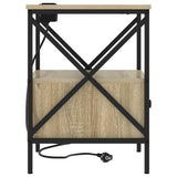 Bedside Cabinet Sonoma Oak 41.5 x 40.5 x 55 cm Engineered Wood 859552