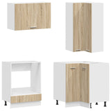 Kitchen Unit LYON 8 pcs Sonoma Oak Engineered Wood 3438517