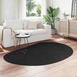 Area Rugs HUARTE Black 140 x 200 cm Polyester 4103750