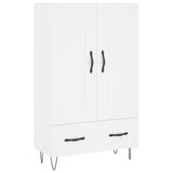 Highboard White 69.5x31x115 cm Engineered Wood 830316