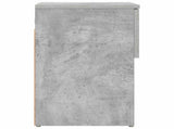 Bed Cabinet Concrete Grey 29 x 31.5 x 49 cm Engineered Wood 8001103