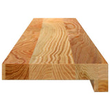 Window Sills 2 pcs Light Brown 100x15x2 cm Solid Wood Oak 4009128