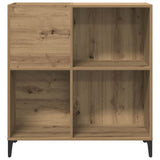 Record Cabinet Artisan Oak 84.5x38x89 cm Engineered Wood 857174